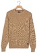 Baileys Crew Neck Allover Fine Two-Tone Texture Trui Camel