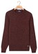 Baileys Crew Neck Pullover Multicolor Single Knit Pullover Dark Mauve