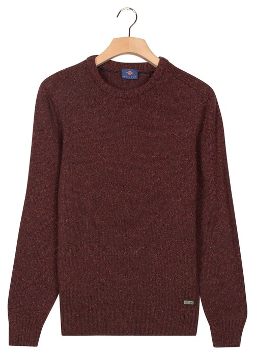Baileys Crew Neck Pullover Multicolor Single Knit Trui Dark Mauve