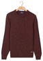 Baileys Crew Neck Pullover Multicolor Single Knit Trui Dark Mauve