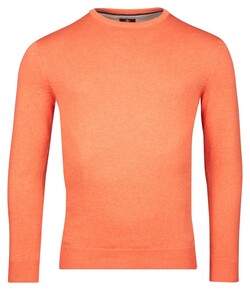 Baileys Crew Neck Single Knit Cotton Trui Light Coral