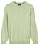Baileys Crew Neck Solid Color Cotton Knit Pullover Misty Green