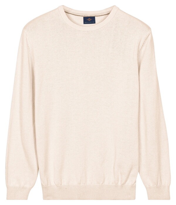 Baileys Crew Neck Solid Color Cotton Knit Pullover Shell