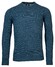 Baileys Crew Neck Subtle Structure Pattern Trui Raf Blue