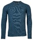 Baileys Crew Neck Subtle Structure Pattern Trui Raf Blue