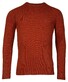 Baileys Crew Neck Subtle Structure Pattern Trui Stone Red