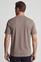Baileys Crew Neck Subtle Two-Tone T-Shirt Bruin