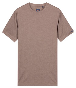 Baileys Crew Neck Subtle Two-Tone T-Shirt Bruin