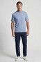 Baileys Crew Neck Subtle Two-Tone T-Shirt Cloud Blue
