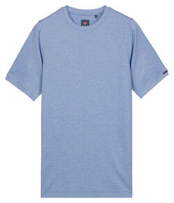 Baileys Crew Neck Subtle Two-Tone T-Shirt Cloud Blue