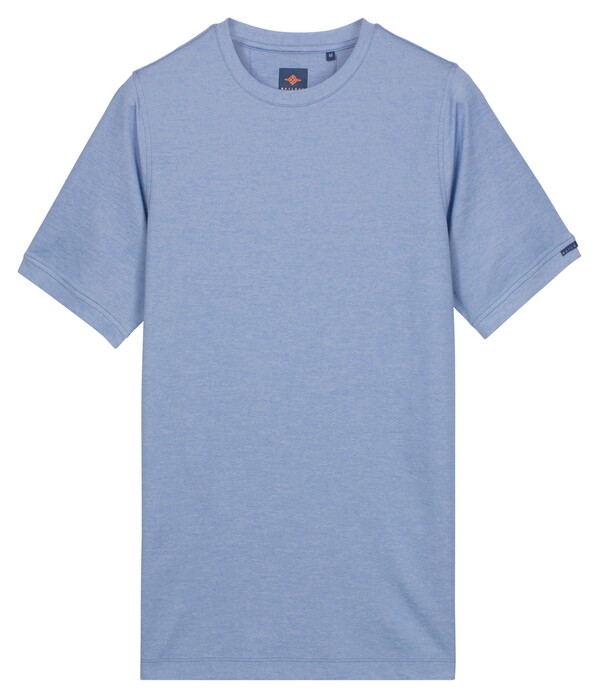 Baileys Crew Neck Subtle Two-Tone T-Shirt Cloud Blue