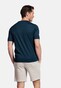 Baileys Crew Neck Two-Tone Interlock T-Shirt Dark Blue