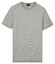 Baileys Crew Neck Two-Tone Jacquard Texture Trui Soft Grey