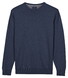Baileys Crew Neck Uni Color Pima Cotton Trui Dark Denim Blue