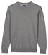 Baileys Crew Neck Uni Color Pima Cotton Trui Steel Grey