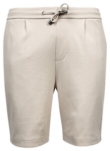 Baileys Drawstring Doubleface Interlock Subtle Texture Bermuda Beige
