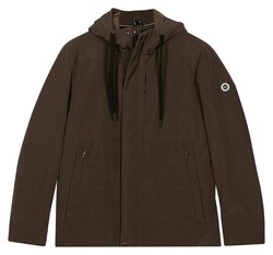 Baileys Drawstring Hood Padded Zipped Sidepockets Jack Donker Groen
