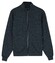 Baileys Faux-Uni Sweat Cardigan Zip Cotton Blend Vest Navy