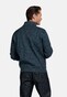 Baileys Faux-Uni Sweat Cardigan Zip Cotton Blend Vest Navy