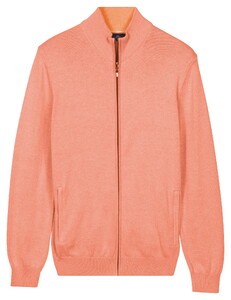 Baileys Fine Knit Full Zip Cardigan Apricot