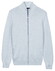 Baileys Fine Knit Full Zip Cardigan Soft Blue