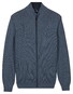 Baileys Fine Knit Full Zip Vest Dark Denim Blue