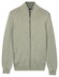 Baileys Fine Knit Full Zip Vest Misty Green