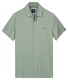 Baileys Full Buttoned Short Sleeve Polo Misty Green