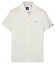 Baileys Full Buttoned Short Sleeve Polo Off White