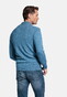 Baileys Full Zip Front Body Structure Knit Vest Mid Denim Blue