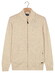 Baileys Full Zip Front Body Structure Knit Vest Mushroom