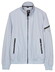 Baileys Full Zip Sleeve Pocket Solid Color Jack Cloud Blue