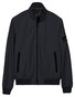 Baileys Full Zip Sleeve Pocket Solid Color Jack Midden Grijs