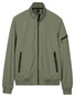 Baileys Full Zip Sleeve Pocket Solid Color Jack Misty Green