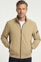 Baileys Full Zip Sleeve Pocket Solid Color Jack Sand