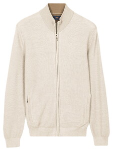 Baileys Full Zip Two-Tone Fine Textured Jacquard Allover Plated Vest Shell