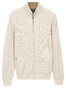 Baileys Full Zip Two-Tone Fine Textured Jacquard Allover Plated Vest Shell