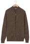 Baileys Fullzip Allover Structure Vest Taupe