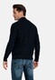 Baileys Fullzip Single Knit Front Suedine Layer Vest Navy