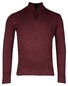 Baileys Half Zip Allover 2-Tone Trui Cerise
