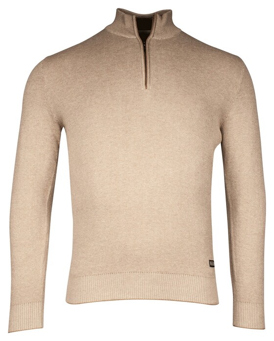 Baileys Half Zip Allover 2-Tone Trui Kitt
