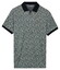 Baileys Half Zip Allover Mosaic Pattern Poloshirt Misty Green