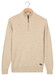 Baileys Half Zip Allover Two-Tone Fine Texture Pullover Kitt