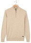 Baileys Half Zip Allover Two-Tone Fine Texture Trui Kitt