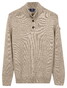 Baileys Half Zip Buttons Faux-Uni Trui Marshmallow