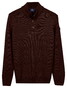 Baileys Half Zip Buttons Faux-Uni Trui Port Red