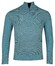 Baileys Half Zip Collar Structure Knit Three-Color Front Trui Sky Blue Melange