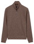 Baileys Half Zip Cotton Blend Sweatshirt Trui Ash Grey