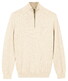 Baileys Half Zip Cotton Knit Trui Shell