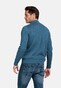 Baileys Half Zip Fine Cotton Cashmere Pullover Denim Blue